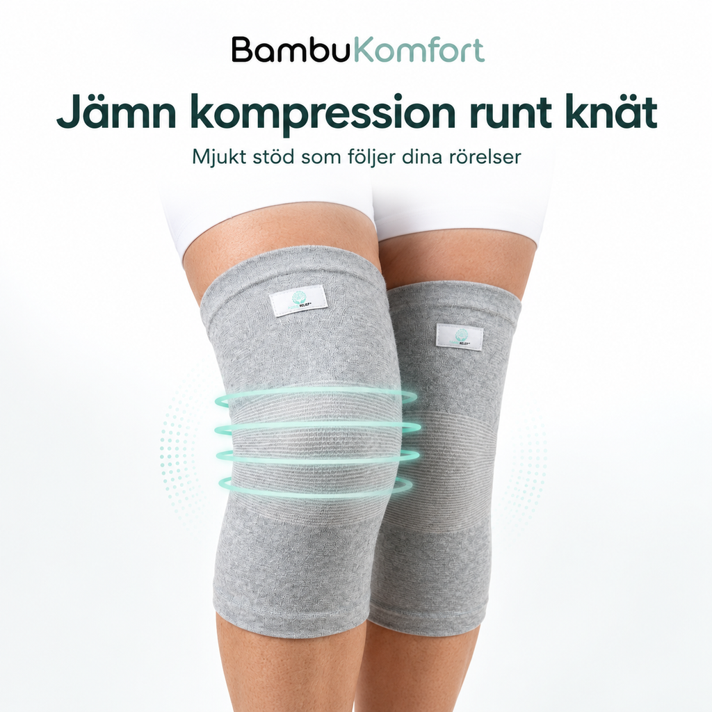 BambuKomfort™ KnäStöd – När knäna börjar bestämma över dagen