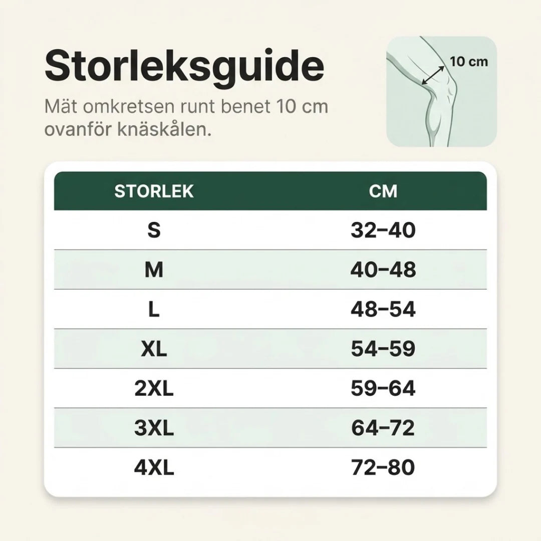 BambuKomfort™ KnäStöd – När knäna börjar bestämma över dagen